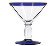 Libbey 92305 10 Ounce Aruba Cocktail Glass, Blue