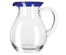 Libbey 92317 56 Ounce Aruba Pitcher, Cobalt Blue