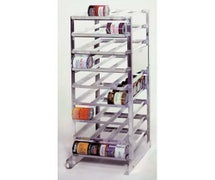 Priarie View Industries CR1620 Stationary Aluminum Can Rack, 25"Wx72"Hx36"D