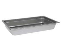 Hubert Full Size 22 Gauge Stainless Steel Steam Table Pan - 4"D