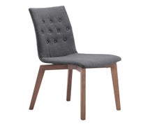 Zuo Modern 100071 Orebro Dining Chair, Graphite, 2/Each
