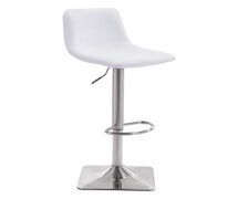 Zuo Modern 100313 Cougar Bar Chair, White