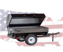 Big John Grills 6SDG Single Door Charcoal Grill