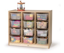 Whitney Brothers WB1410 12 Cubby Storage Cabinet