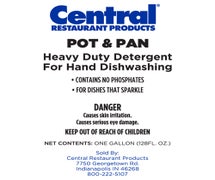 Central Exclusive Heavy Duty Pot and Pan Detergent
