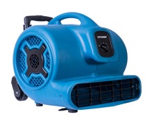 XPOWER P-800H - Air Mover with Telescopic Handle and Wheels - 3 Speeds - 3 Angles - 3/4 HP