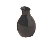 American Metalcraft BVJGB5 Bud Vase, Ceramic, Jug, Black