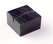 American Metalcraft ACB118 Cube Card Holder - Black
