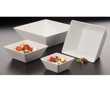 American Metalcraft MELSQ73 Square Melamine Serving Bowl - 7"Wx7"D