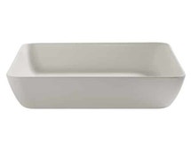 American Metalcraft - BBS44CR - Square Melamine Bowl, 44 Oz., Cream