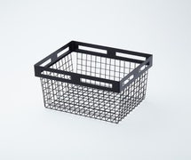 American Metalcraft - BNRB129 - Twilight Rectangular Basket, 12-1/8"L, Black Metal