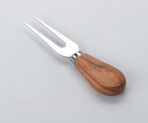 American Metalcraft - CKOW8 - Cheese Fork, Olive Wood, Hard