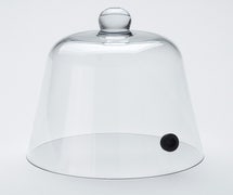 American Metalcraft - SLFTD8 - Smoking Dome Cover, Polycarbonate, 8-1/4" Dia.