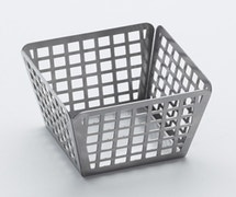American Metalcraft - LFRY44 - Basket, Stainless Steel, 4" Square
