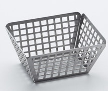 American Metalcraft - LFRY54 - Basket, Stainless Steel, Rectangular, 5" L