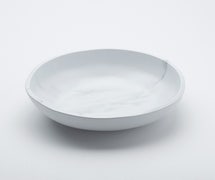 American Metalcraft - MWB12 - Melamine Bowl, White Marble, 137 Oz.