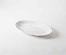 American Metalcraft NPW14 White Melamine Platter, 14 Inches