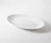 American Metalcraft NPW18 White Melamine Platter, 18 Inches