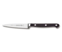 Mundial BP5111-3 Black Handled Forged Knife - 3-1/2" Paring
