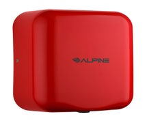 Alpine 400-10 Hemlock  High Speed, Commercial Hand Dryer, 110/120V, Red