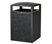 Alpine ALP471-40-GRYS All-Weather Trash Container with Stone Panels, 40 Gallon