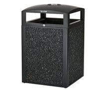 Alpine ALP472-40-GRYS All-Weather Trash Container with Ash Tray, 40 Gallon