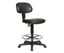 Office Star Products DC517V Sculptured Seat and Back Vinyl Drafting Chair