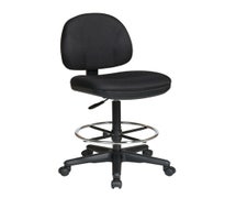 Office Star Products DC630-231 - Drafting Chair with Stool Kit