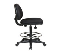 Office Star Products DC630-231 Drafting Chair with Stool Kit