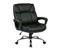 Office Star Products EC1283C-EC3 Executive Eco-Leather Big Mans Chair
