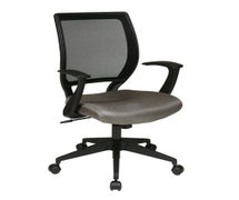 Office Star Products EM51022N-2 Screen Back Task Chair with "T" Arms