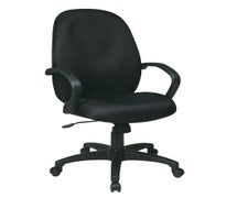 Office Star Products EX2654-231 Executive High Back Managers Chair with Fabric Back