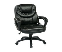 Office Star Products FL660-U6 Faux Leather Managers Chair