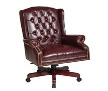 Office Star Products TEX220-JT4 Deluxe High Back Traditional Executive Chair