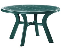 Compamia ISP146-GRE Truva Resin Round Dining Table 42 inch Green, EA of 1/EA