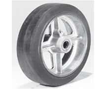 Wesco 150596 Cast Iron Center Moldon Rubber Wheel