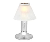 SternoCandleLamp 017F Fine Dining Candle Lamp Glass Shade - Frosted Ribbed Glass