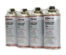 Sterno 50130 Portable Butane Fuel Cartridges, 12/CS