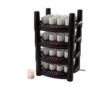 Sterno Product Flameless Votive Candle Set, 4 Unit Bundle, Amber