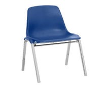 National Public Seating 8110 Blue Shell Chair