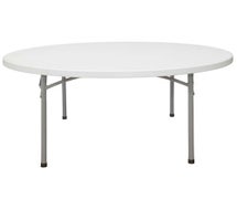 Central Restaurant BT60R Round Folding Table 60"Diam. Round, Lightweight