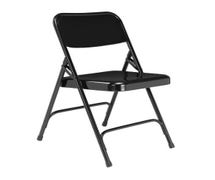 Steel Folding Chair, Black