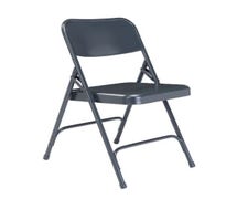 Steel Folding Chair, Blue