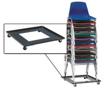 National Public Seating DY81 Chair Dolly for Plastic Stack Chair 155-004