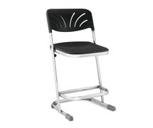 Fan Back Elephant Z-Stool - 24" Seat Height