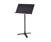 National Public Seating 82MS Black Music Stand