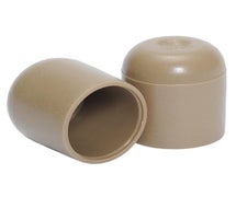 National Public Seating GL1 Replacement Beige Floor Glides for 7/8" Frame