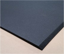 Cactus Mat 2200F-C3H Cloud Solid Top Anti-Fatigue Rubber Floor Mat, 3'x3' x3/4", Black