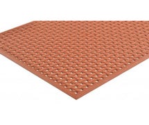 Notrax T18S0046RD Superflow Anti-Fatigue Mat 4 ft. W x 6 ft. Heavy Duty Red