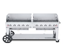Crown Verity CV-MCB-72WGP-LP Mobile Grill - 72", with 2 Wind Guards - Propane